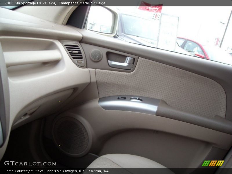Champagne Metallic / Beige 2006 Kia Sportage EX V6 4x4