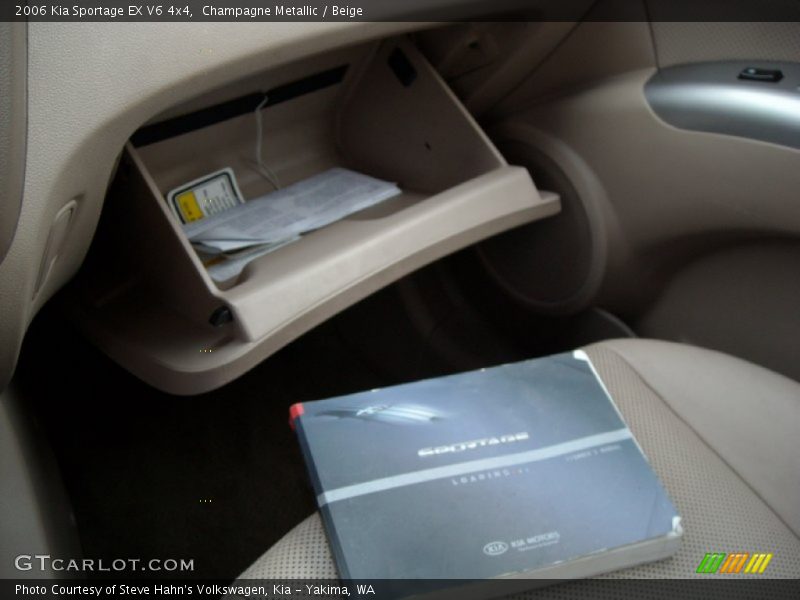 Champagne Metallic / Beige 2006 Kia Sportage EX V6 4x4