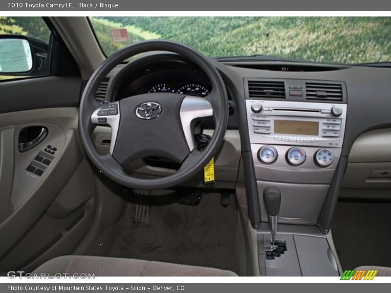 Black / Bisque 2010 Toyota Camry LE