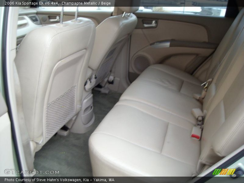 Champagne Metallic / Beige 2006 Kia Sportage EX V6 4x4