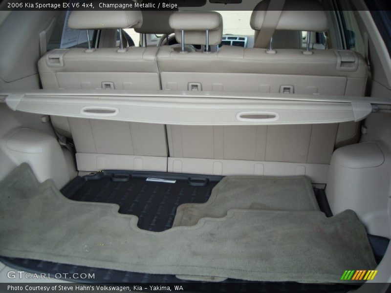 Champagne Metallic / Beige 2006 Kia Sportage EX V6 4x4
