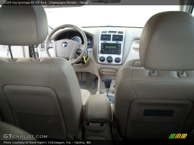 Champagne Metallic / Beige 2006 Kia Sportage EX V6 4x4