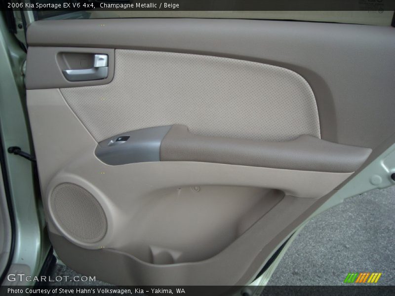 Champagne Metallic / Beige 2006 Kia Sportage EX V6 4x4