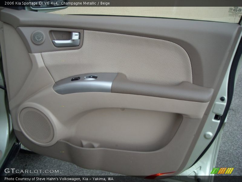 Champagne Metallic / Beige 2006 Kia Sportage EX V6 4x4