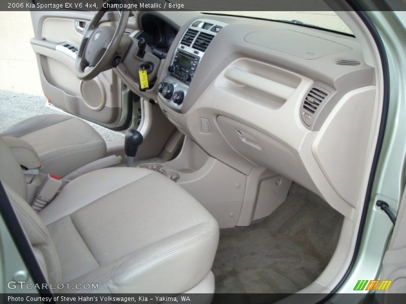 Champagne Metallic / Beige 2006 Kia Sportage EX V6 4x4