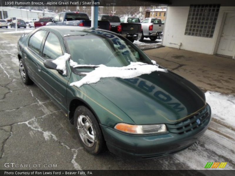 Alpine Green Pearl / Silver Fern 1998 Plymouth Breeze