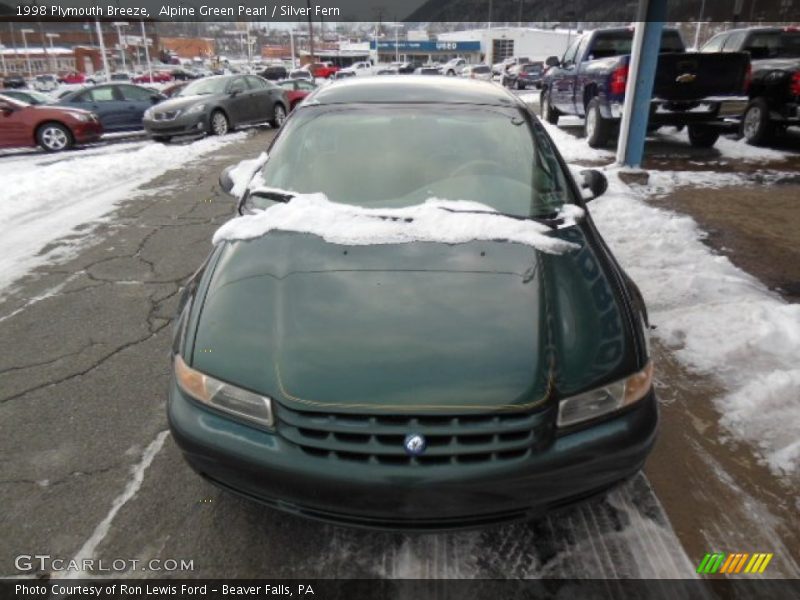 Alpine Green Pearl / Silver Fern 1998 Plymouth Breeze