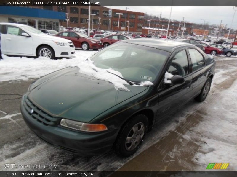 Alpine Green Pearl / Silver Fern 1998 Plymouth Breeze