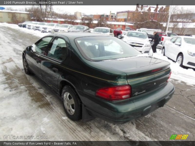 Alpine Green Pearl / Silver Fern 1998 Plymouth Breeze