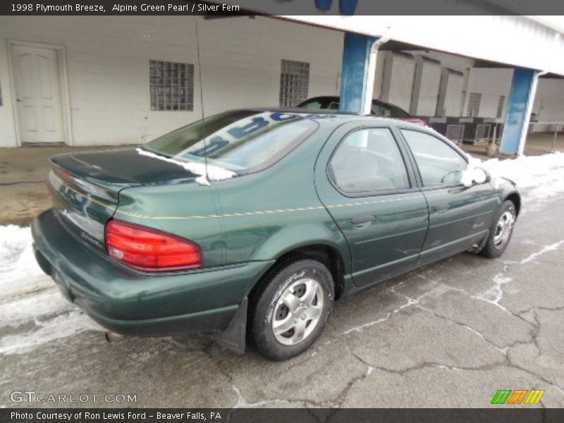 Alpine Green Pearl / Silver Fern 1998 Plymouth Breeze