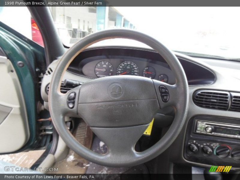 Alpine Green Pearl / Silver Fern 1998 Plymouth Breeze