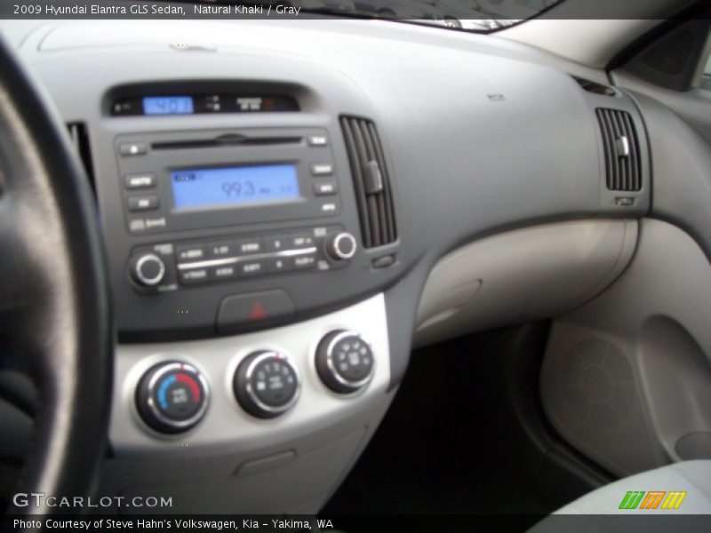 Natural Khaki / Gray 2009 Hyundai Elantra GLS Sedan