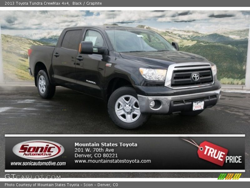 Black / Graphite 2013 Toyota Tundra CrewMax 4x4