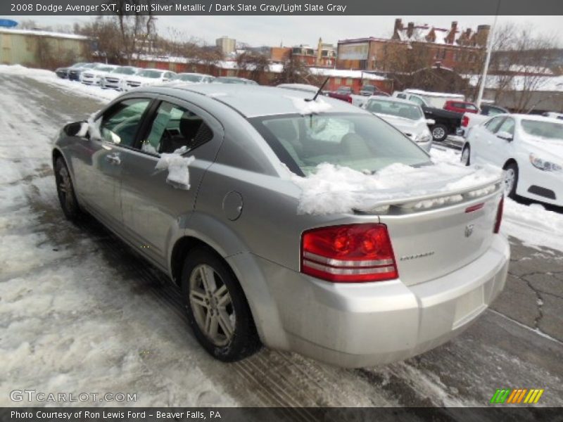 Bright Silver Metallic / Dark Slate Gray/Light Slate Gray 2008 Dodge Avenger SXT