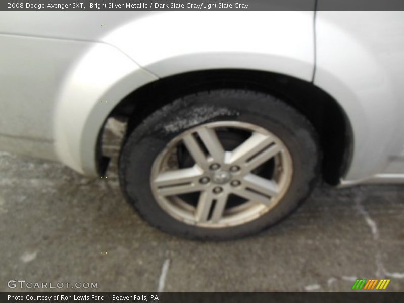 Bright Silver Metallic / Dark Slate Gray/Light Slate Gray 2008 Dodge Avenger SXT