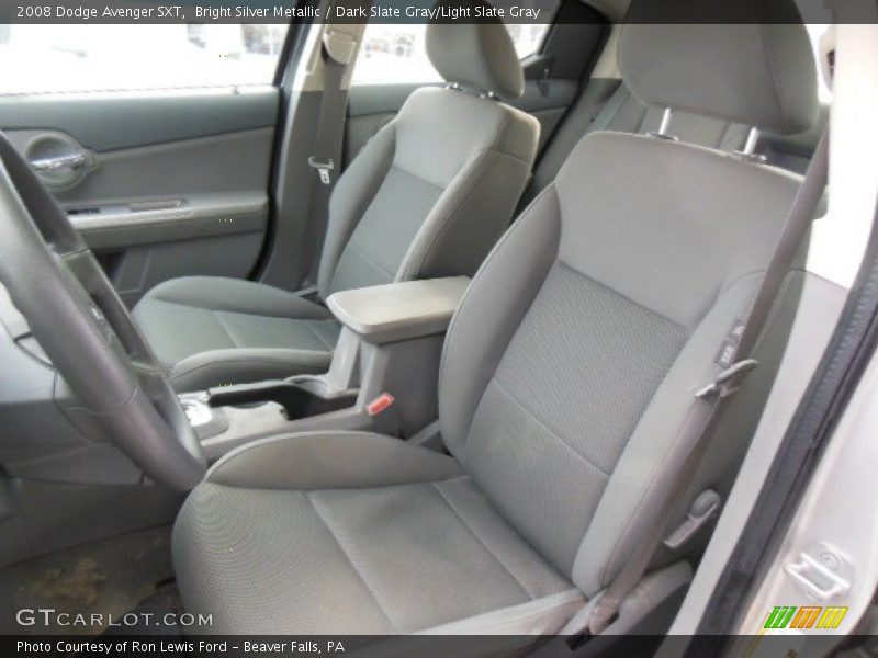 Bright Silver Metallic / Dark Slate Gray/Light Slate Gray 2008 Dodge Avenger SXT