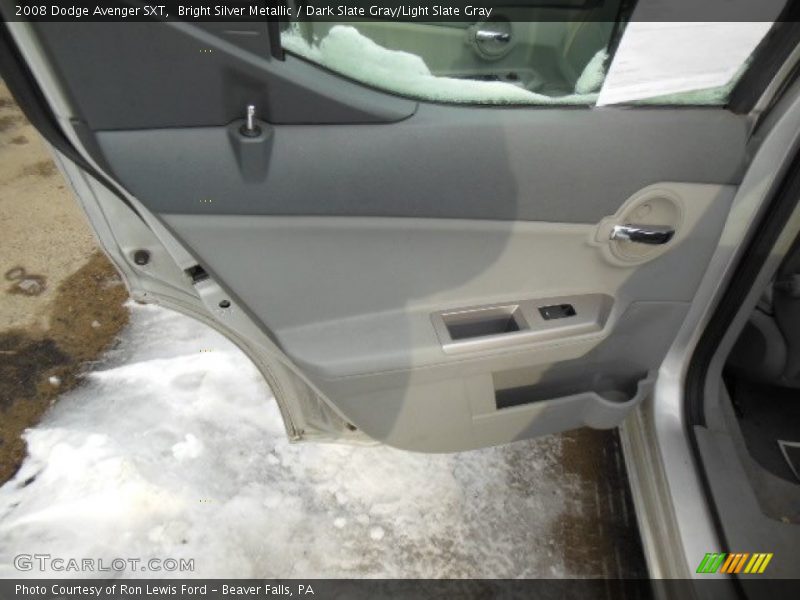 Bright Silver Metallic / Dark Slate Gray/Light Slate Gray 2008 Dodge Avenger SXT