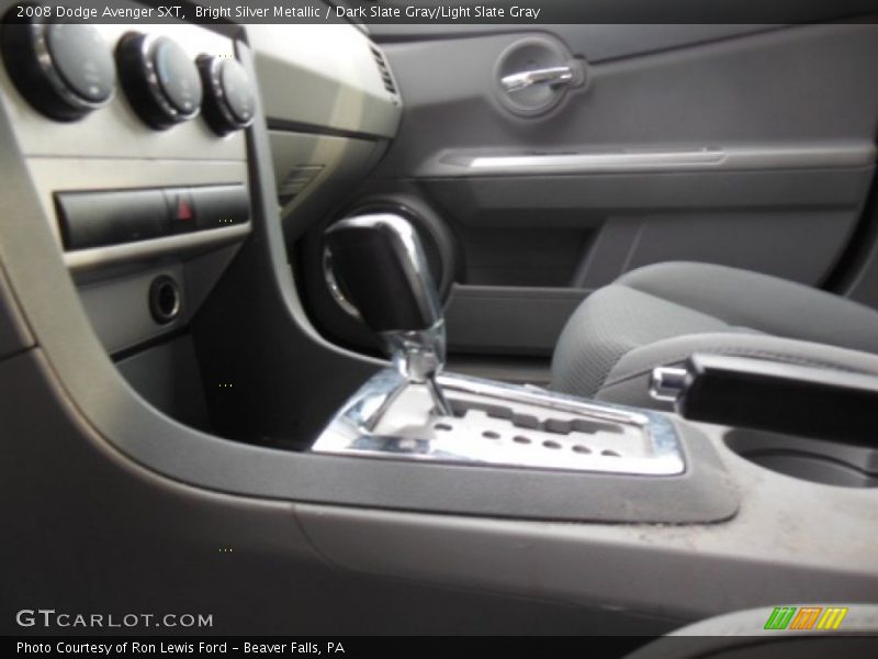 Bright Silver Metallic / Dark Slate Gray/Light Slate Gray 2008 Dodge Avenger SXT