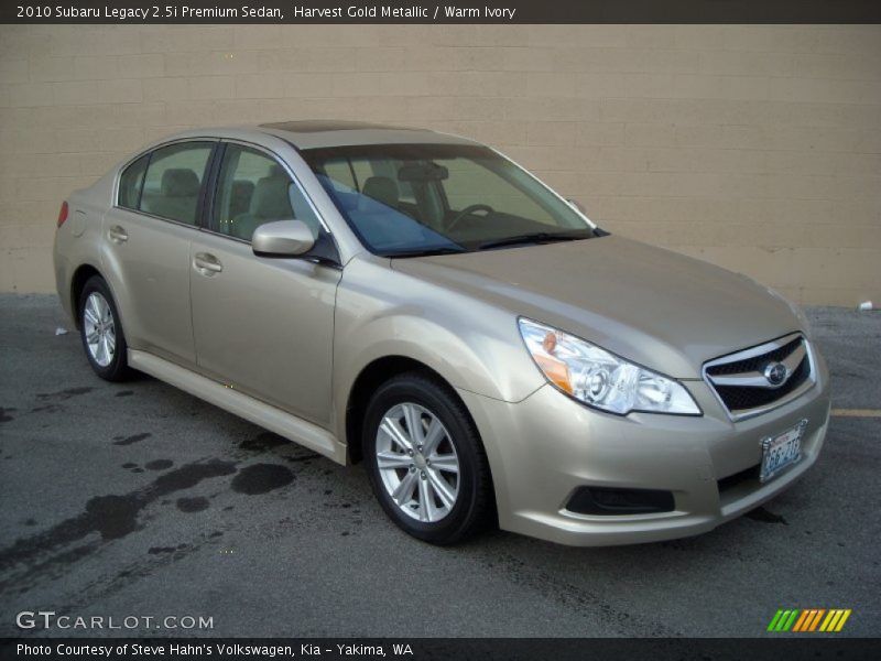 Harvest Gold Metallic / Warm Ivory 2010 Subaru Legacy 2.5i Premium Sedan