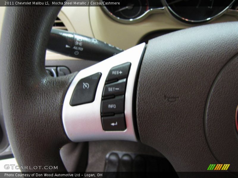 Mocha Steel Metallic / Cocoa/Cashmere 2011 Chevrolet Malibu LS