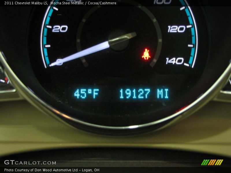 Mocha Steel Metallic / Cocoa/Cashmere 2011 Chevrolet Malibu LS