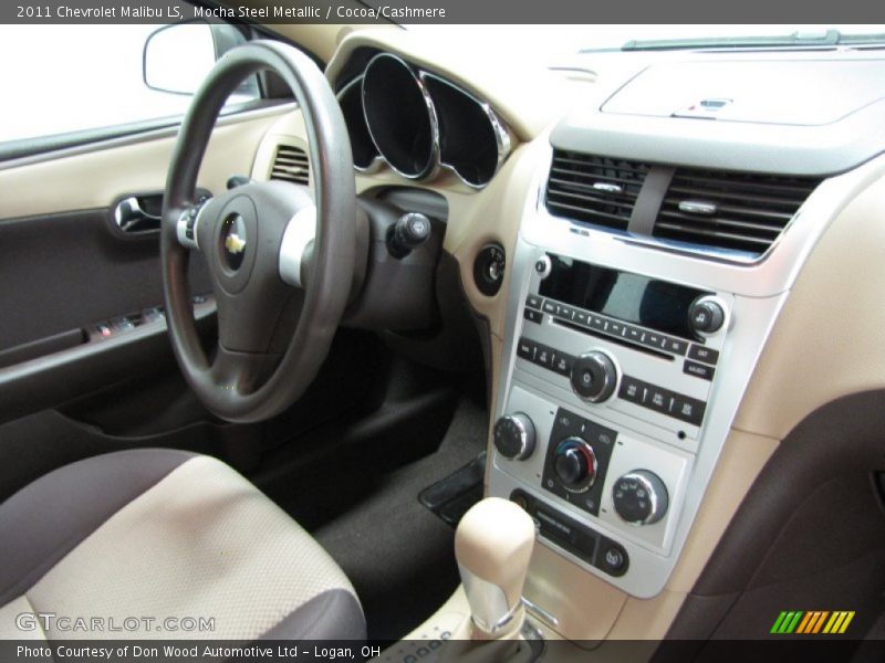 Mocha Steel Metallic / Cocoa/Cashmere 2011 Chevrolet Malibu LS
