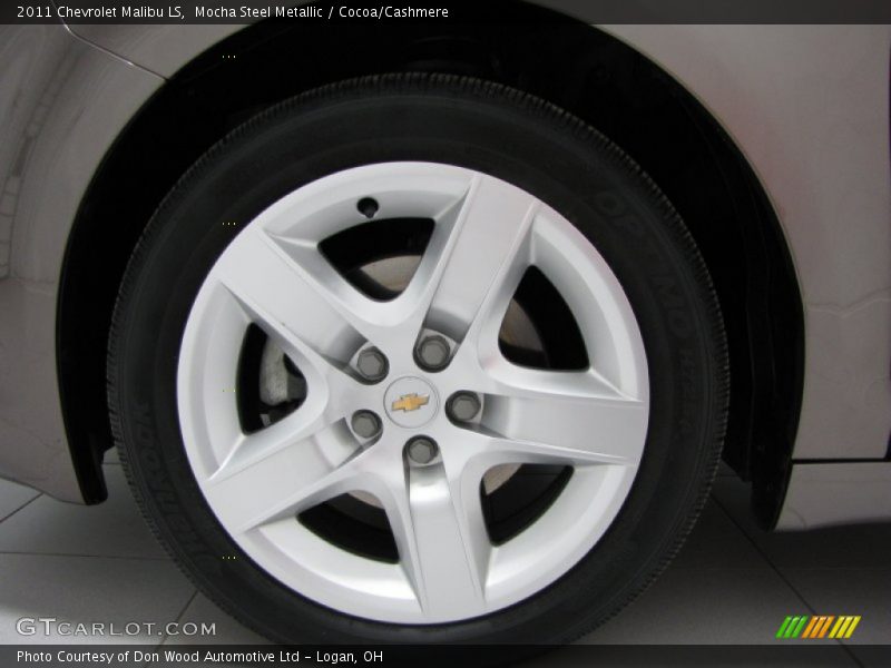Mocha Steel Metallic / Cocoa/Cashmere 2011 Chevrolet Malibu LS