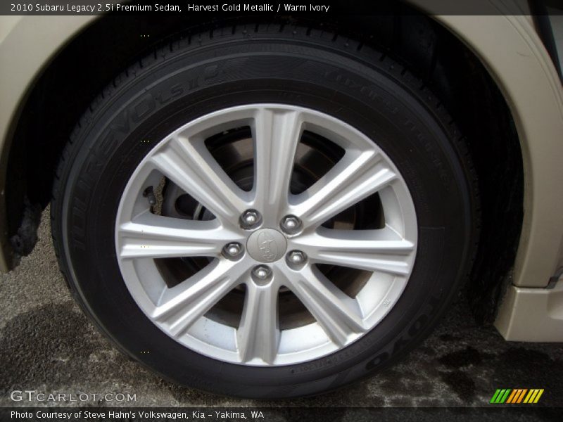  2010 Legacy 2.5i Premium Sedan Wheel