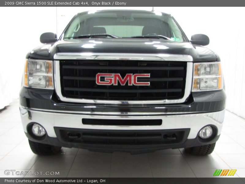 Onyx Black / Ebony 2009 GMC Sierra 1500 SLE Extended Cab 4x4