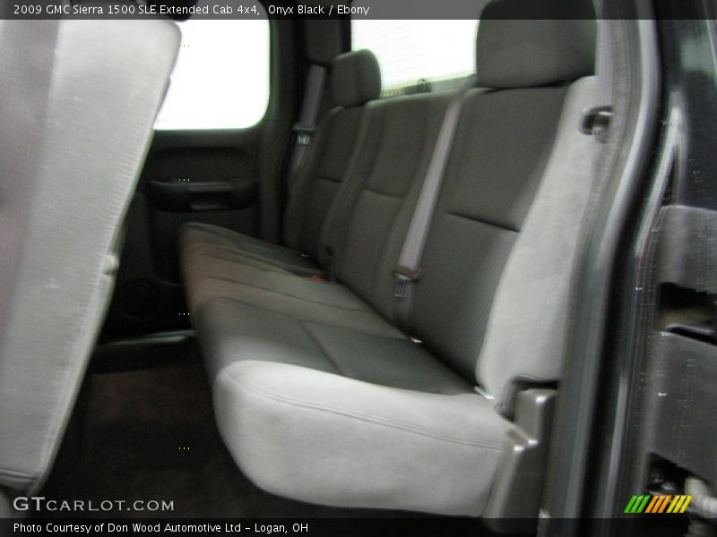 Onyx Black / Ebony 2009 GMC Sierra 1500 SLE Extended Cab 4x4
