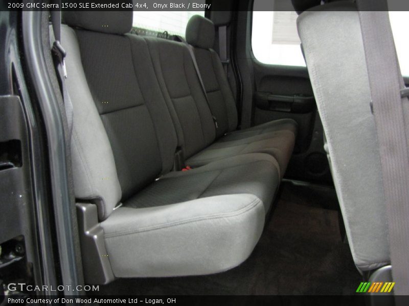 Onyx Black / Ebony 2009 GMC Sierra 1500 SLE Extended Cab 4x4