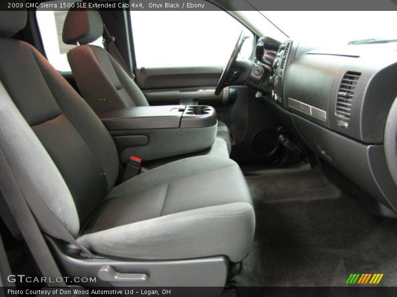 Onyx Black / Ebony 2009 GMC Sierra 1500 SLE Extended Cab 4x4