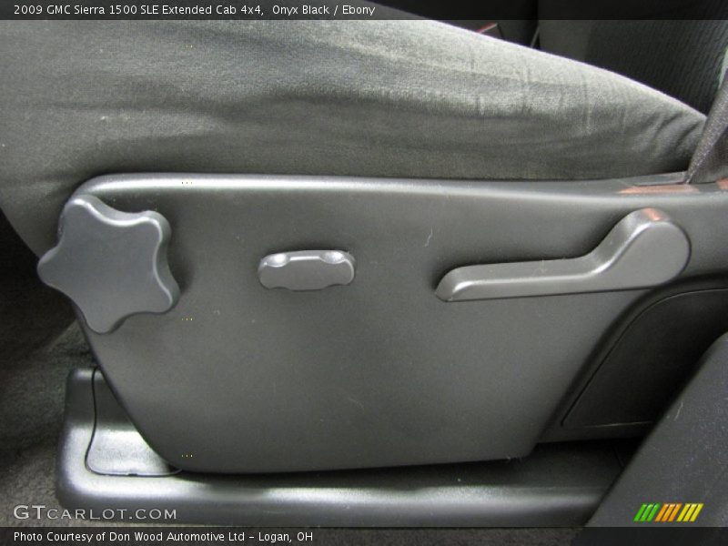 Onyx Black / Ebony 2009 GMC Sierra 1500 SLE Extended Cab 4x4