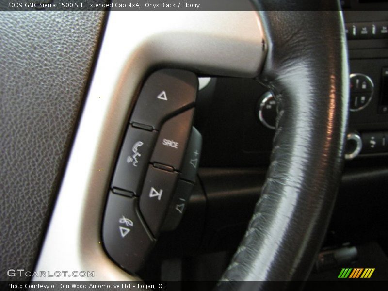 Onyx Black / Ebony 2009 GMC Sierra 1500 SLE Extended Cab 4x4