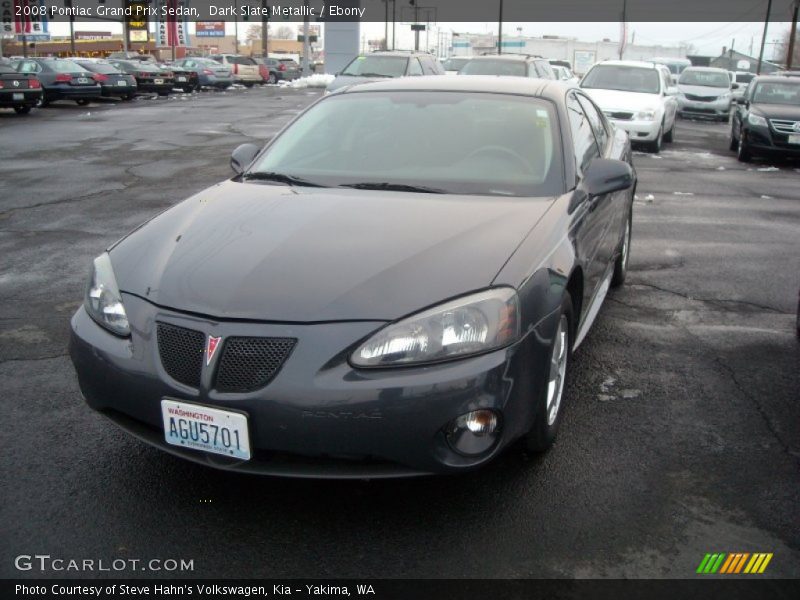 Dark Slate Metallic / Ebony 2008 Pontiac Grand Prix Sedan