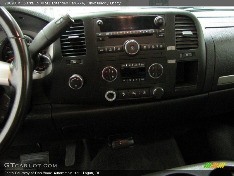 Onyx Black / Ebony 2009 GMC Sierra 1500 SLE Extended Cab 4x4