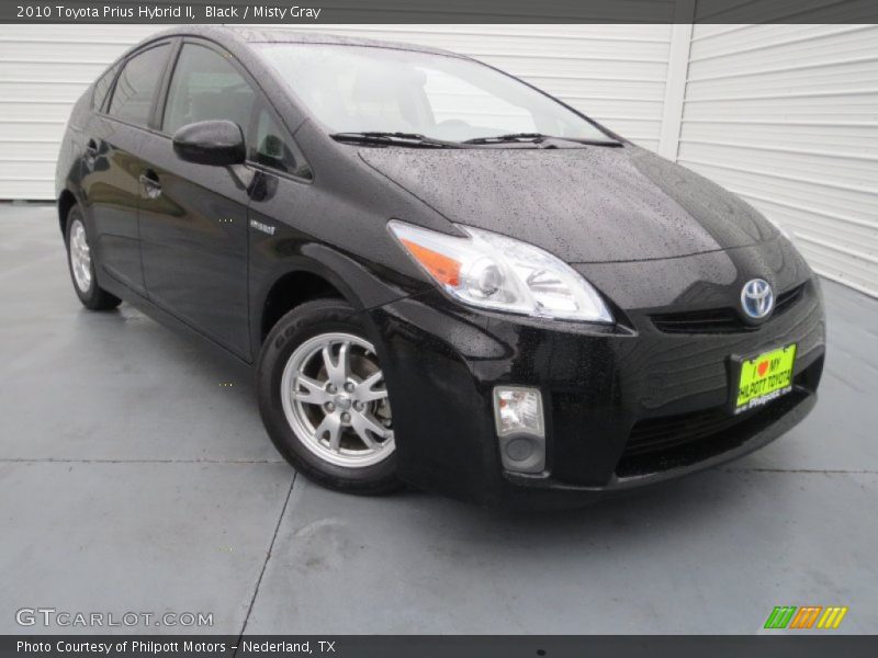 Black / Misty Gray 2010 Toyota Prius Hybrid II