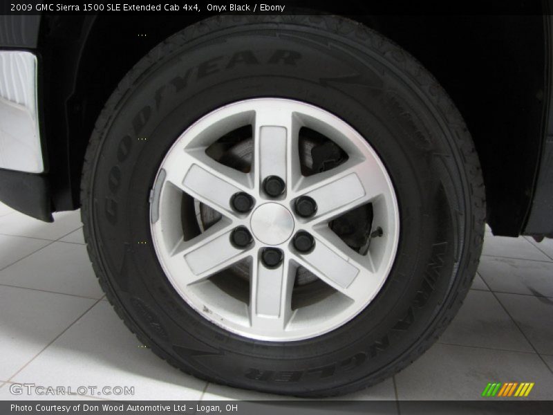 Onyx Black / Ebony 2009 GMC Sierra 1500 SLE Extended Cab 4x4