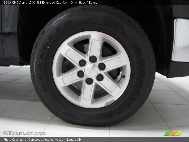 Onyx Black / Ebony 2009 GMC Sierra 1500 SLE Extended Cab 4x4