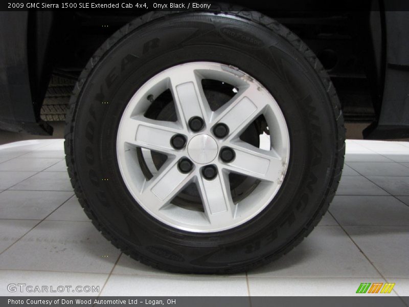 Onyx Black / Ebony 2009 GMC Sierra 1500 SLE Extended Cab 4x4