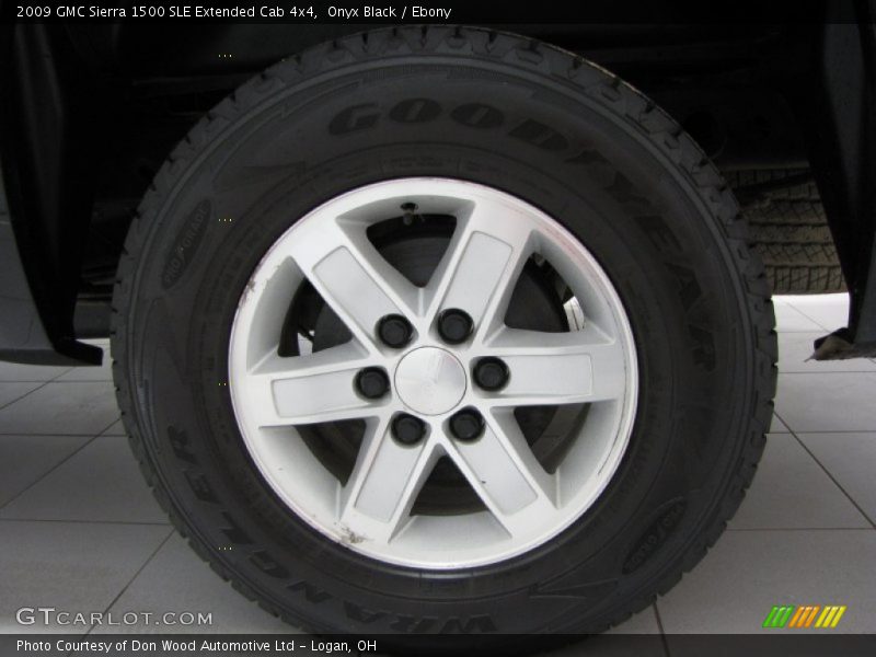 Onyx Black / Ebony 2009 GMC Sierra 1500 SLE Extended Cab 4x4