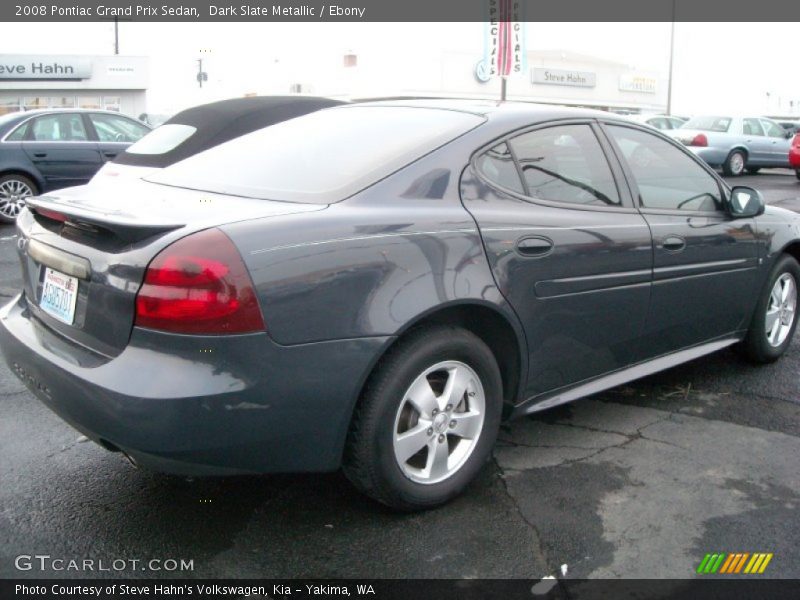 Dark Slate Metallic / Ebony 2008 Pontiac Grand Prix Sedan