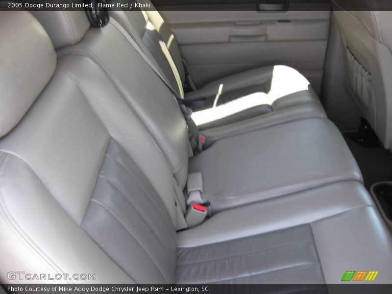 Flame Red / Khaki 2005 Dodge Durango Limited