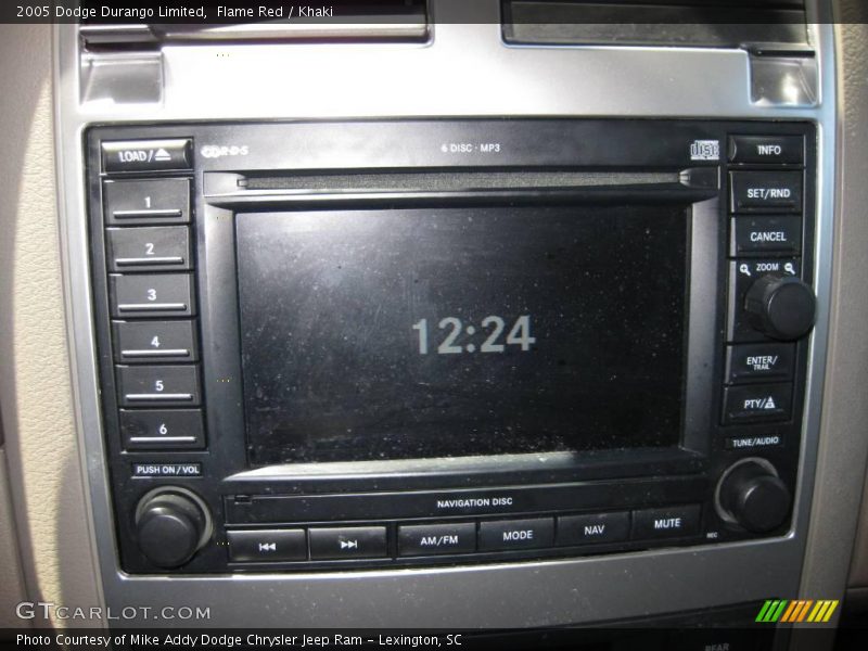Flame Red / Khaki 2005 Dodge Durango Limited