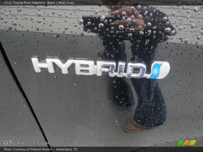 Black / Misty Gray 2010 Toyota Prius Hybrid II