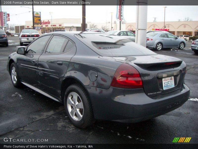 Dark Slate Metallic / Ebony 2008 Pontiac Grand Prix Sedan