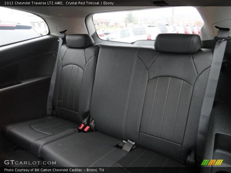 Crystal Red Tintcoat / Ebony 2013 Chevrolet Traverse LTZ AWD