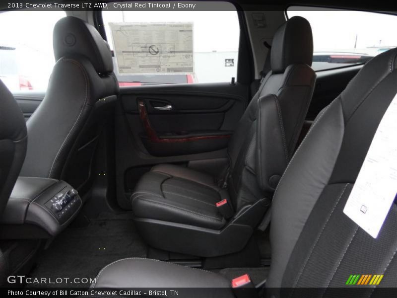 Crystal Red Tintcoat / Ebony 2013 Chevrolet Traverse LTZ AWD