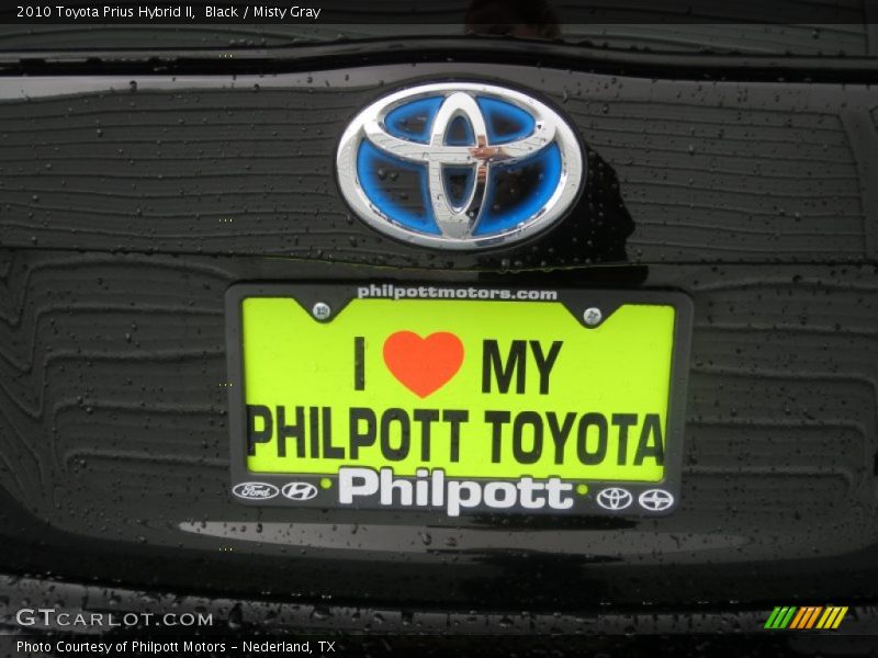 Black / Misty Gray 2010 Toyota Prius Hybrid II