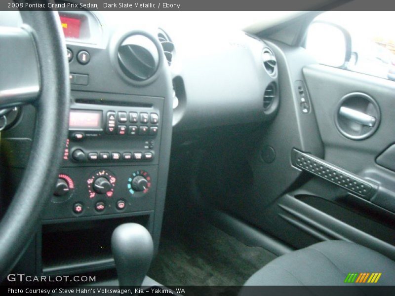 Dark Slate Metallic / Ebony 2008 Pontiac Grand Prix Sedan